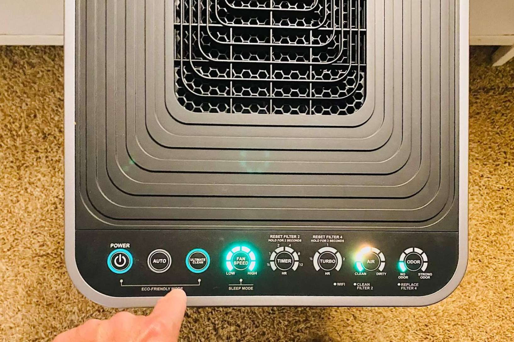 Limpiar el aire del hogar de contaminantes con el diseño y una arquitectura sofisticada de GreenAir