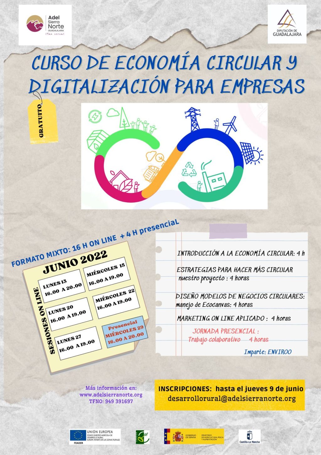 Foto de ADEL convoca un Curso sobre Economía Circular y