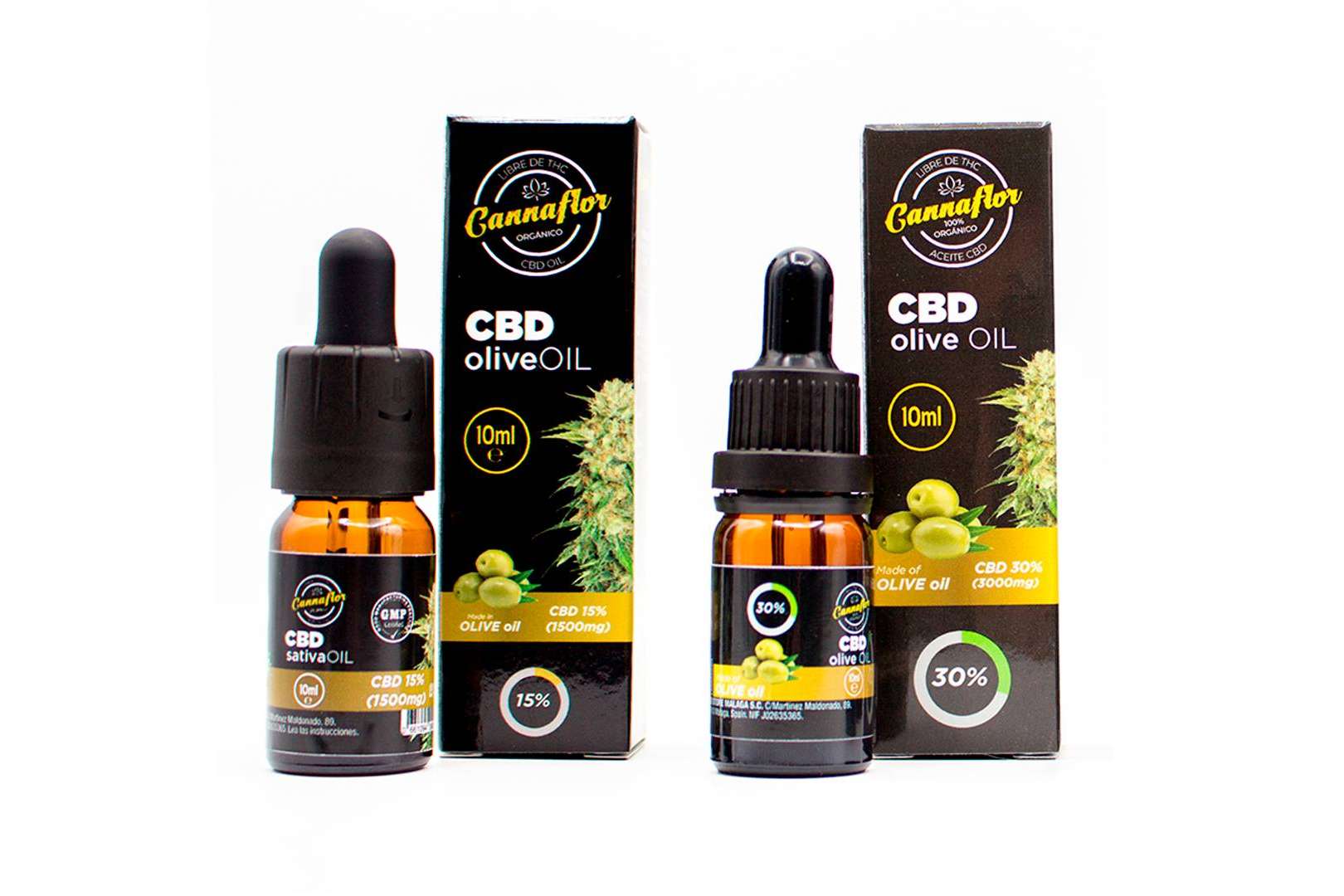 El aceite de cannabis CBD y aceite de oliva español que está teniendo mucho éxito en Europa