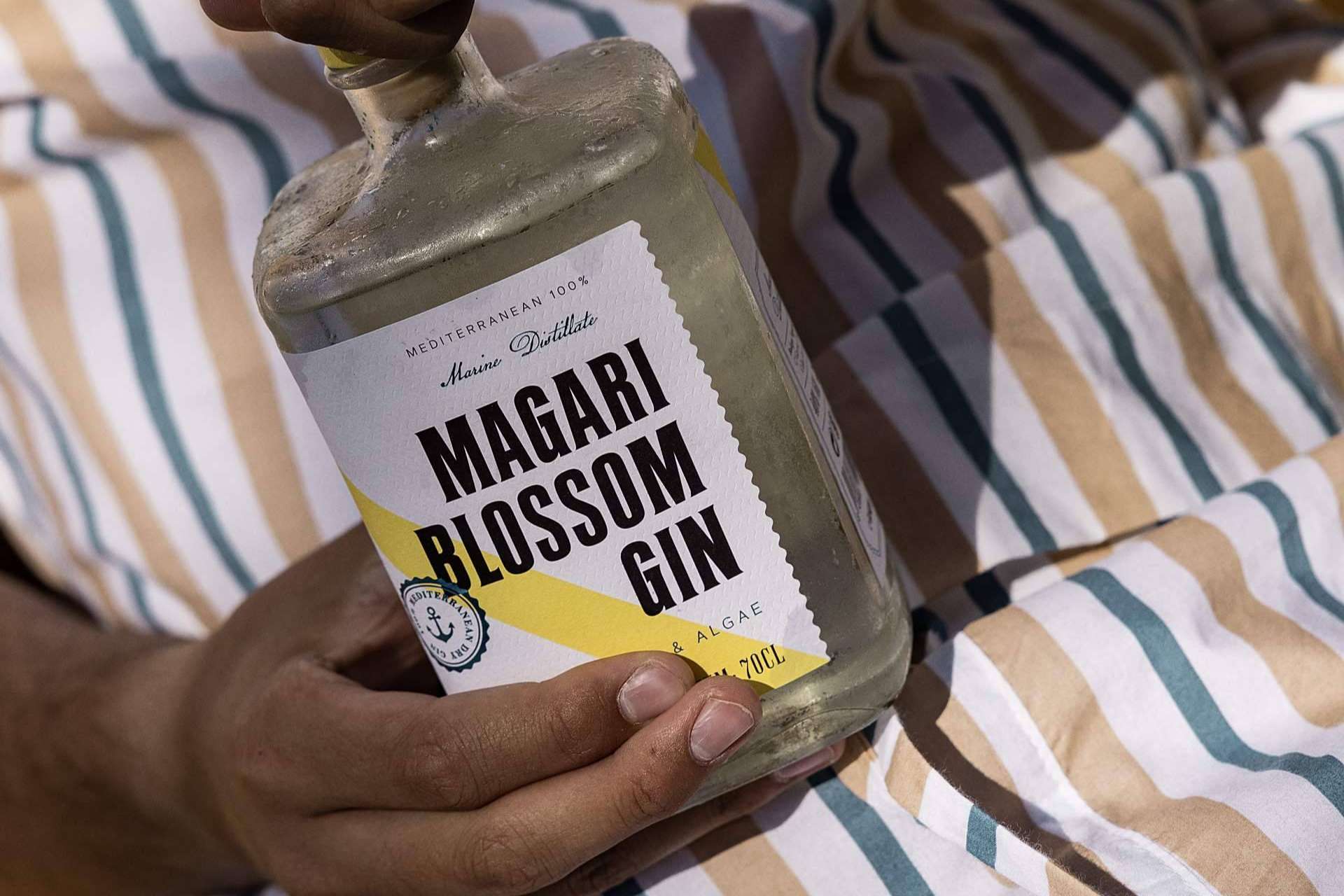 MAGARI BLOSSOM Premium GIN 70 cl Citrus & Algae; Un Brindis al Sabor del Mar